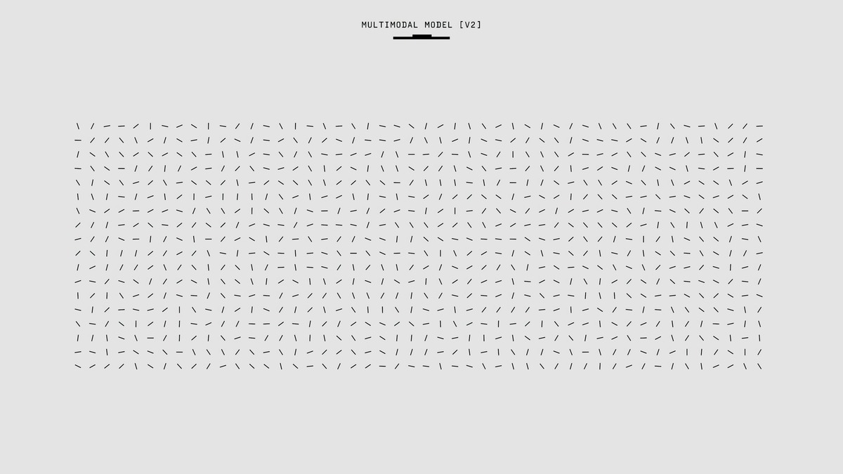 Google DeepMind visualization of multimodal AI processing streams
