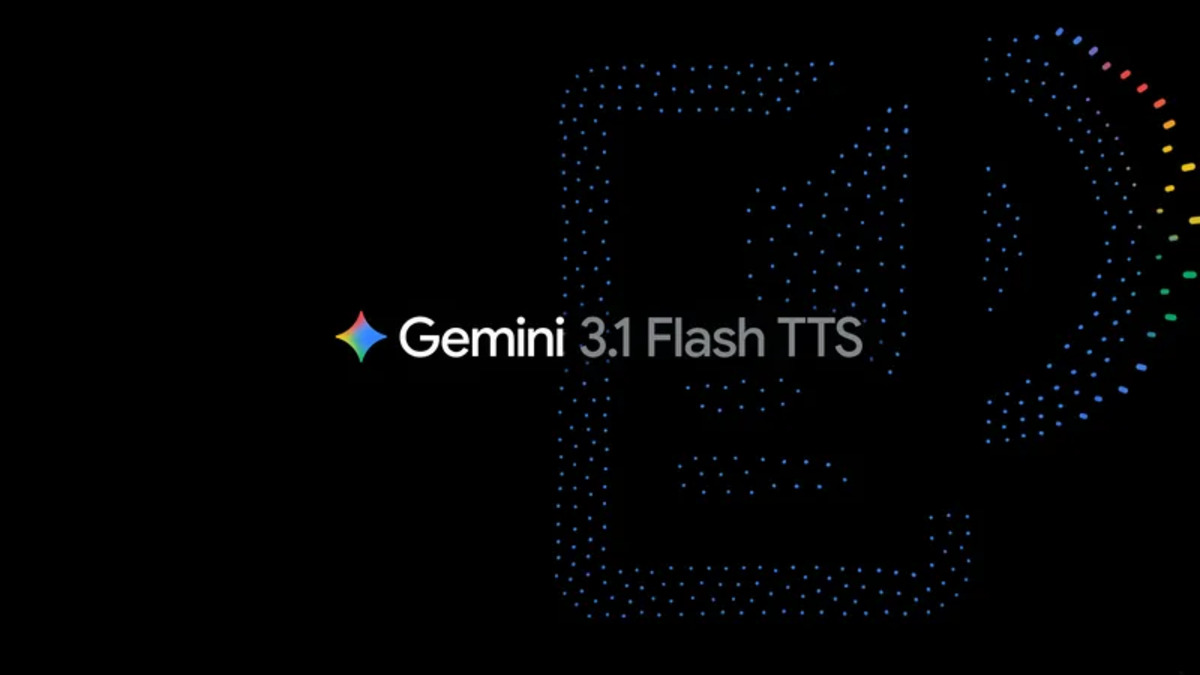 Google Gemini 3.1 Flash TTS announcement graphic from the official blog post