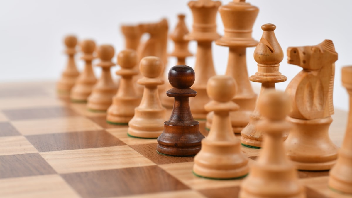 Chess pieces on a board - representing strategic reasoning and careful multi-step planning