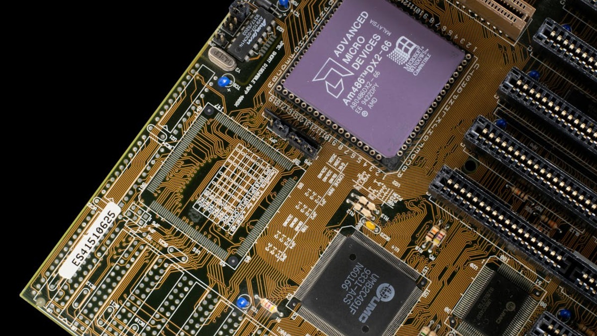 Microchip processor close-up representing Ministral 3B's edge-focused design