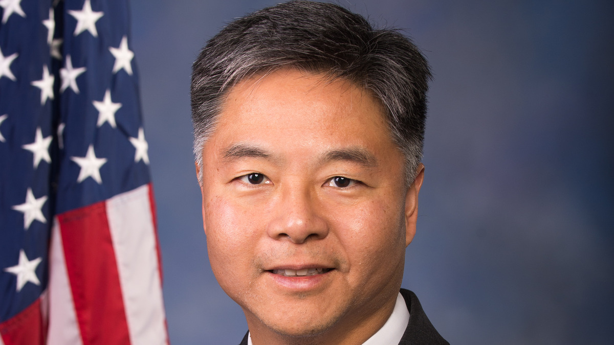 Rep. Ted Lieu, official congressional portrait