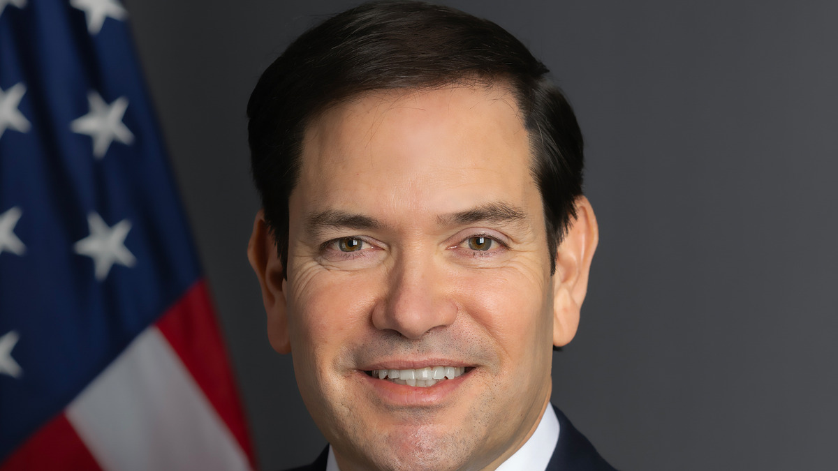 Secretary of State Marco Rubio, official State Department portrait