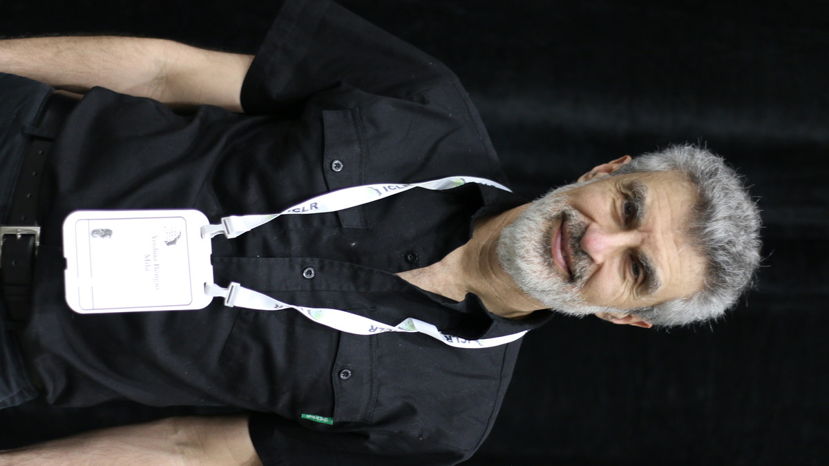 Yoshua Bengio speaking at ICLR 2025