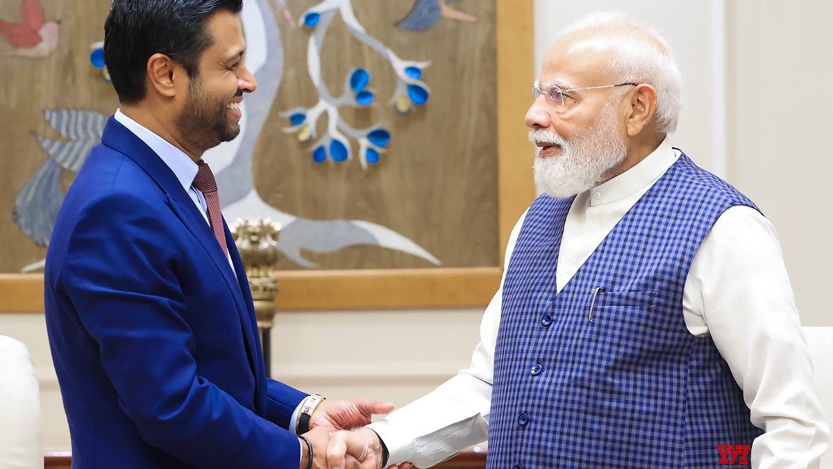 AirTrunk founder and CEO Robin Khuda meets Prime Minister Narendra Modi in New Delhi on June 5, 2026
