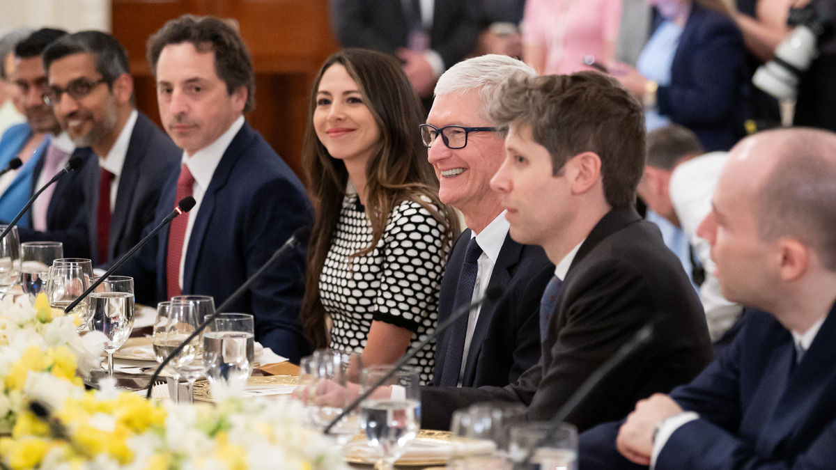 Sam Altman at the White House in September 2025, five months before the Tumbler Ridge shooting