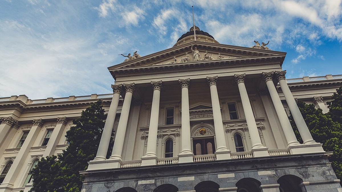 The California State Capitol in Sacramento, where the Newsom-Anthropic partnership was announced on June 29
