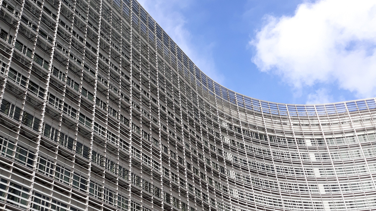 The Berlaymont building in Brussels, headquarters of the European Commission