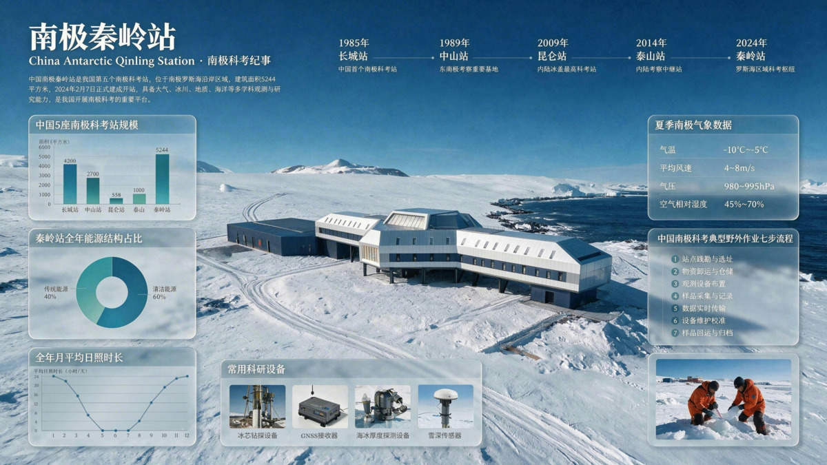 Seedream 5.0 Pro generating an Antarctica research station infographic with charts, timelines, and photorealistic imagery in a single pass