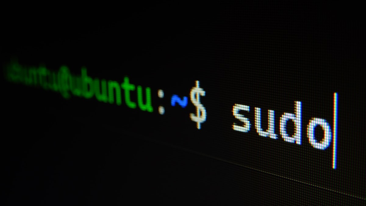 A Ubuntu Linux terminal showing a sudo command prompt