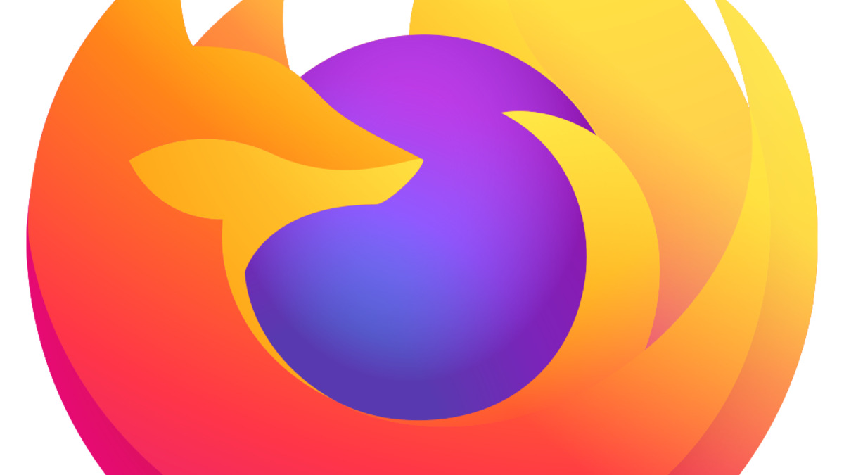 Firefox browser logo on dark background