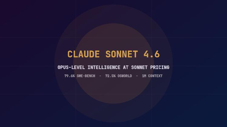 Claude Sonnet 4.6 Arrives With 1M Context and Near-Opus Coding Performance