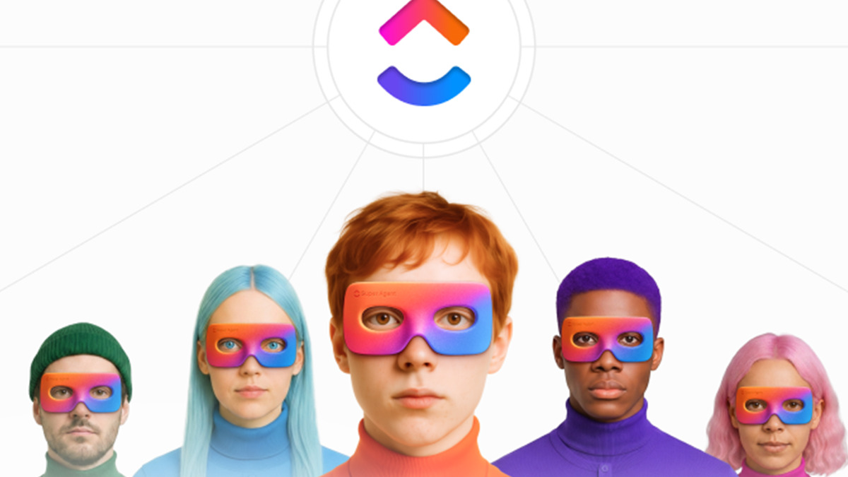 ClickUp's AI Super Agents interface, the product feature enabling internal agent deployment