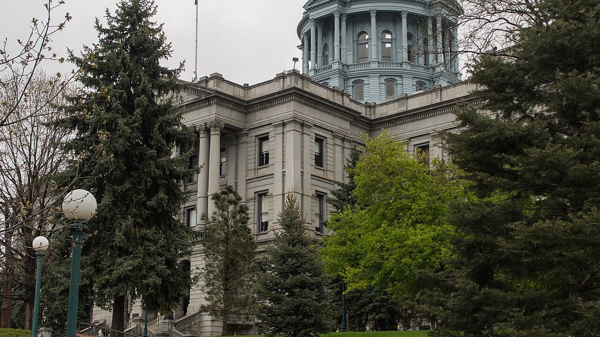 Colorado State Capitol building in Denver