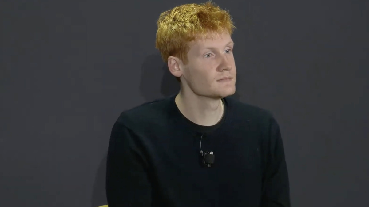 Cursor CEO Michael Truell at Fortune Brainstorm AI conference, December 2025