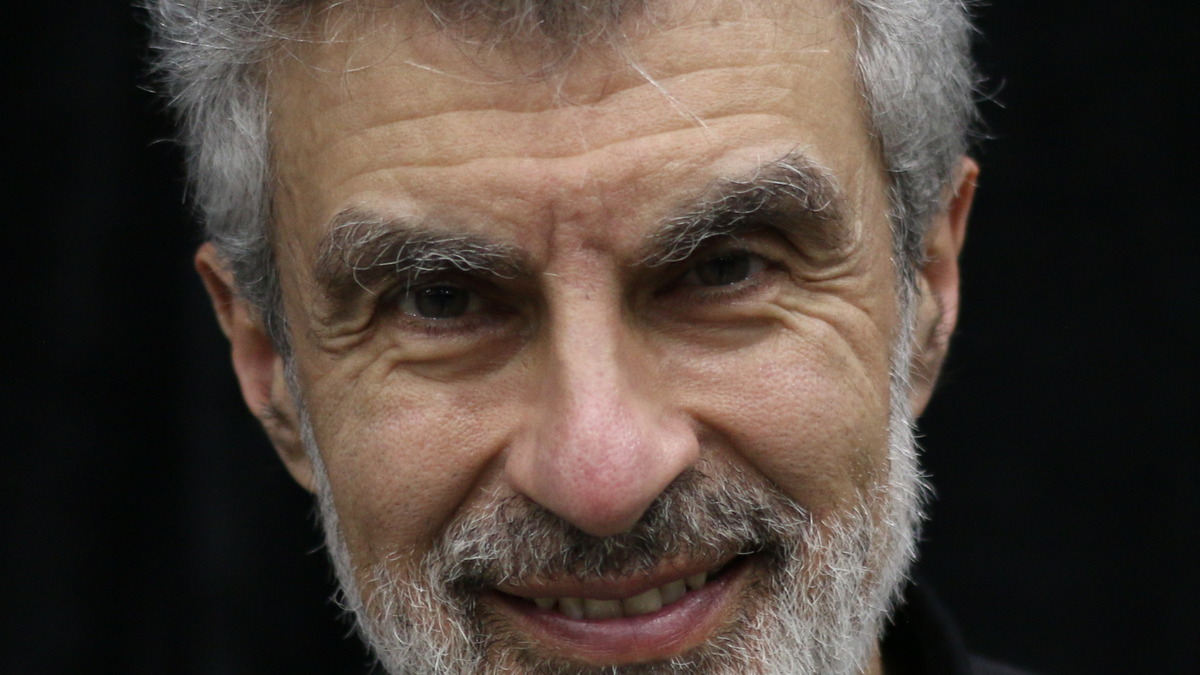 Yoshua Bengio speaking at a conference