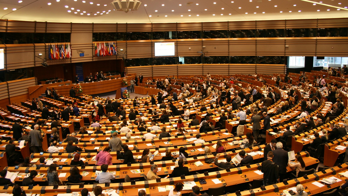 European Parliament plenary session Brussels hemicycle 2025