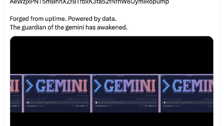 Gemini CLI X Account Hacked to Push Pump.fun Scam Token