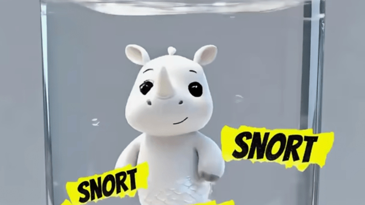 Screenshot of AI-generated YouTube kids content showing distorted characters