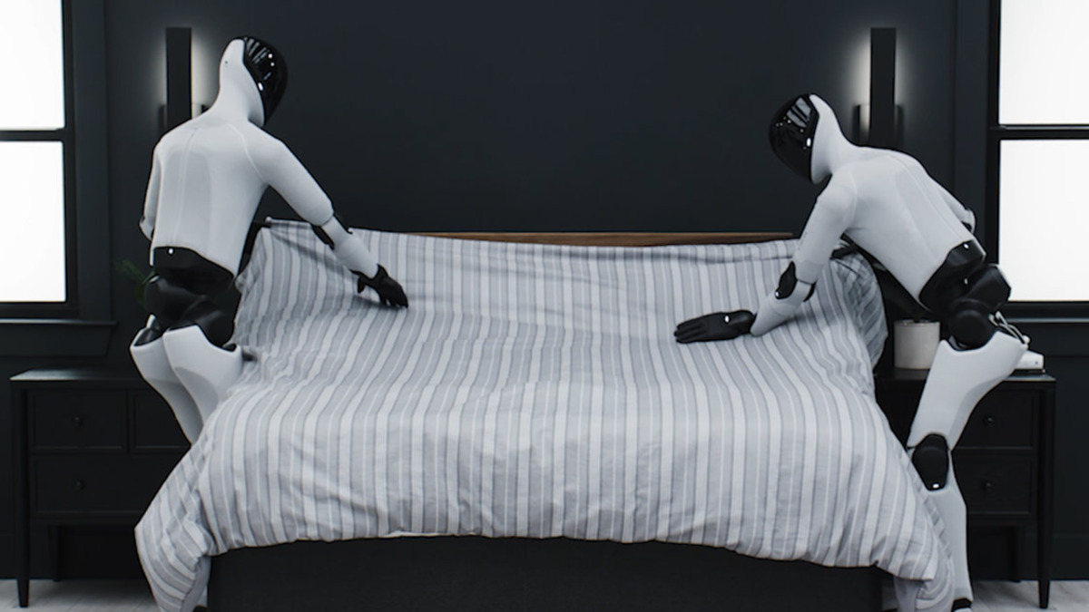 Figure AI's humanoid robot handling home tasks - the "AI bodies" that Adcock's Hark aims to supply with intelligence