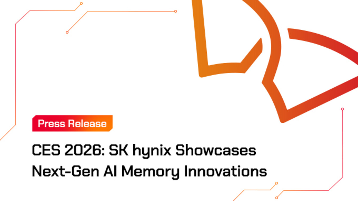SK Hynix HBM4 memory modules displayed at CES 2026