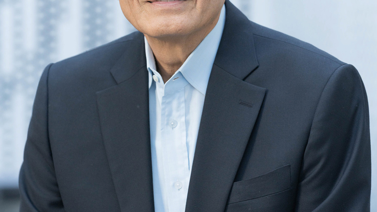 Intel CEO Lip-Bu Tan at Intel's headquarters