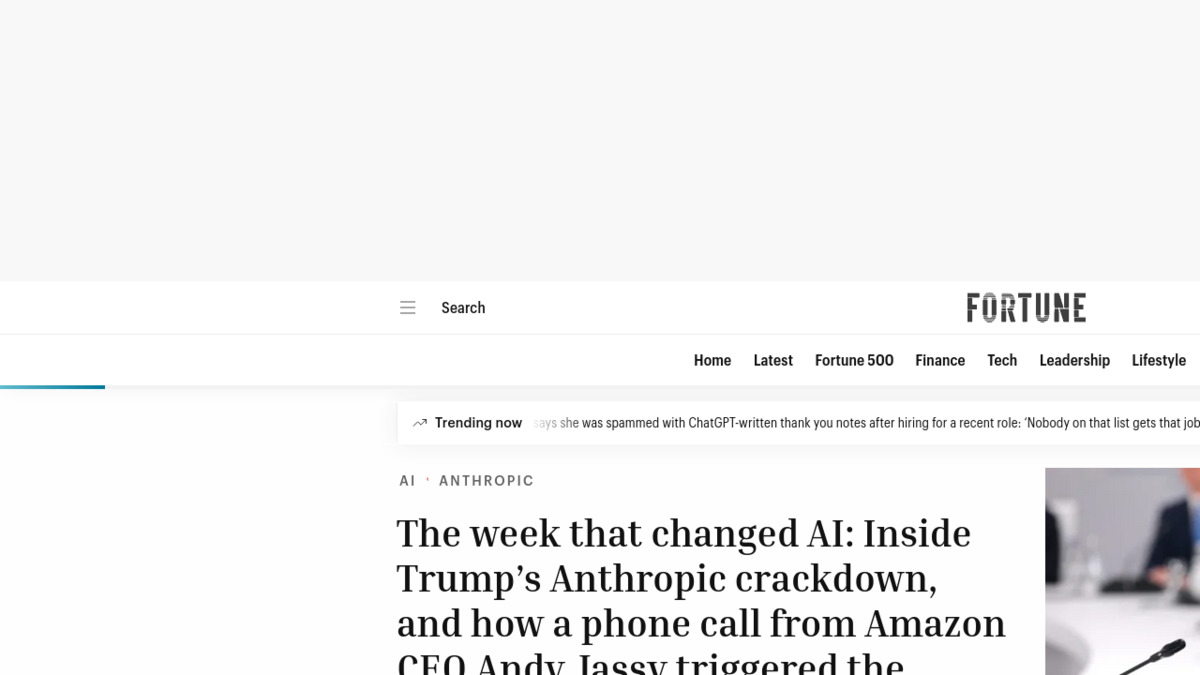 Fortune's June 18 investigation was the first to reveal Andy Jassy's role and the unauthorized Glasswing expansion