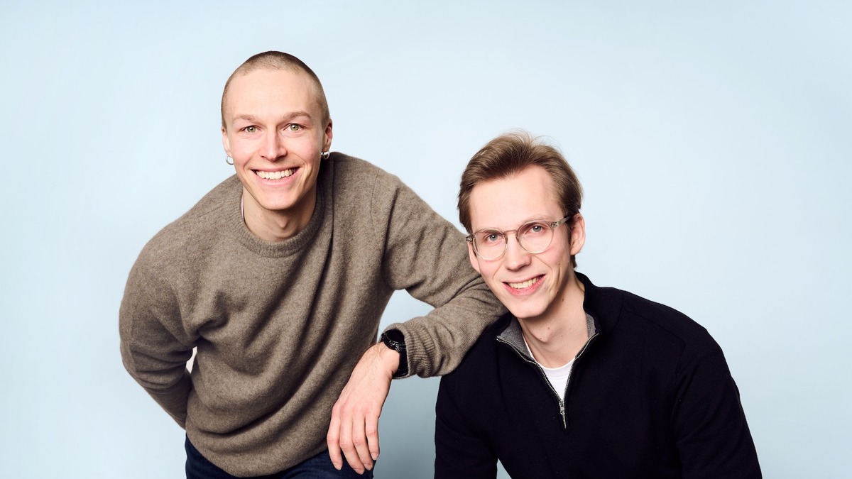 Legora co-founders Max Junestrand and Sigge Labor