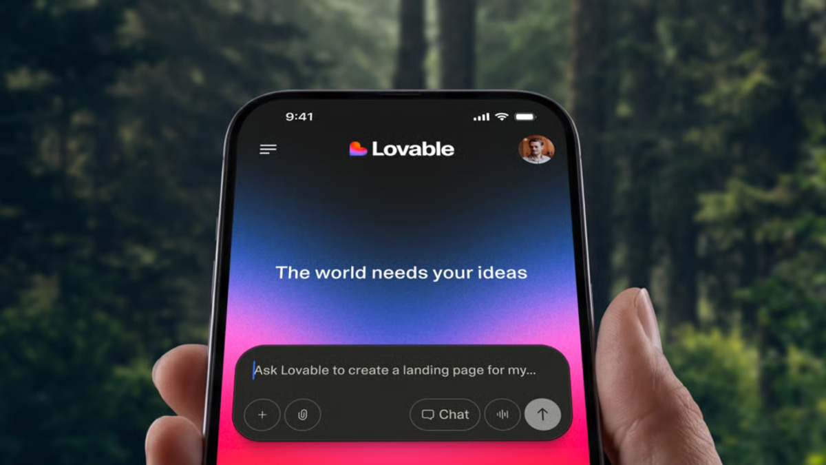 Lovable mobile vibe-coding app on iOS and Android