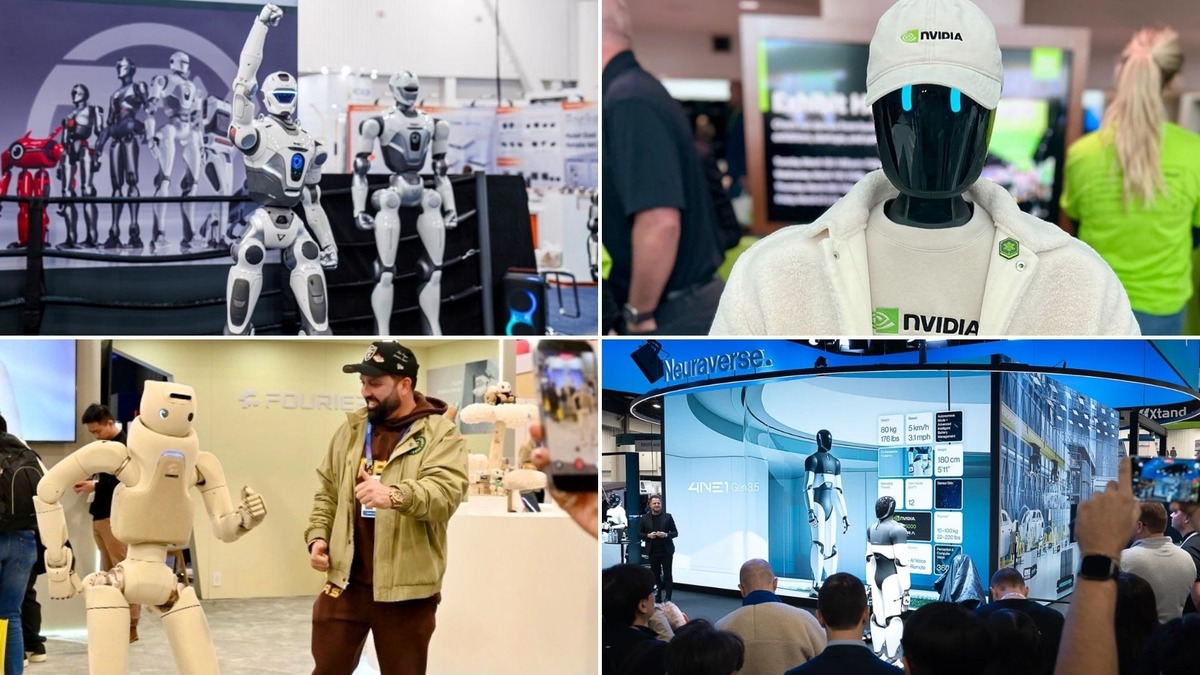 Humanoid robots at CES 2026 showed how quickly the field has grown