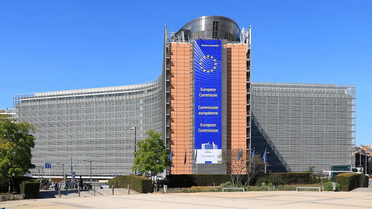The Berlaymont building in Brussels, headquarters of the European Commission