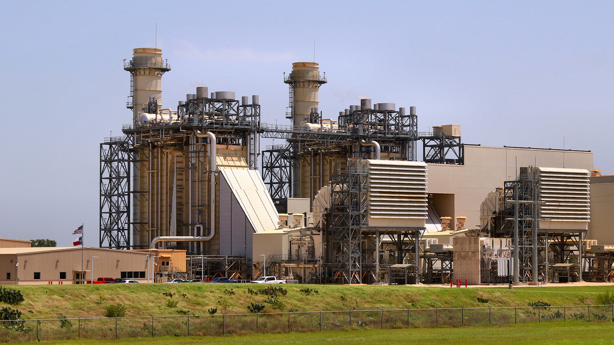 Natural gas power generation facility in West Texas
