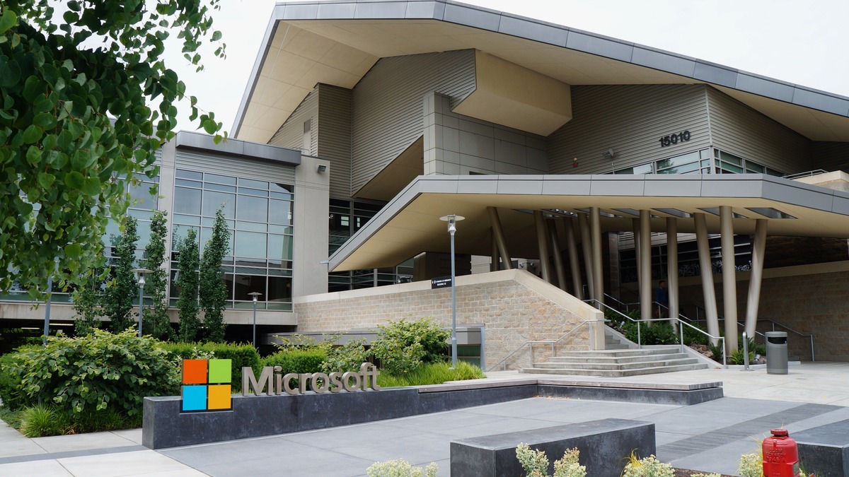 Building 92 on Microsoft's Redmond campus, where the security organization is based