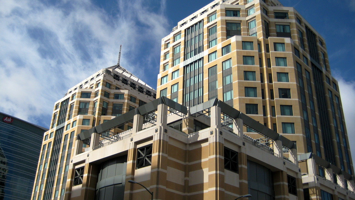 The Ronald V. Dellums Federal Building in Oakland, California, where the Musk v. Altman trial is being held