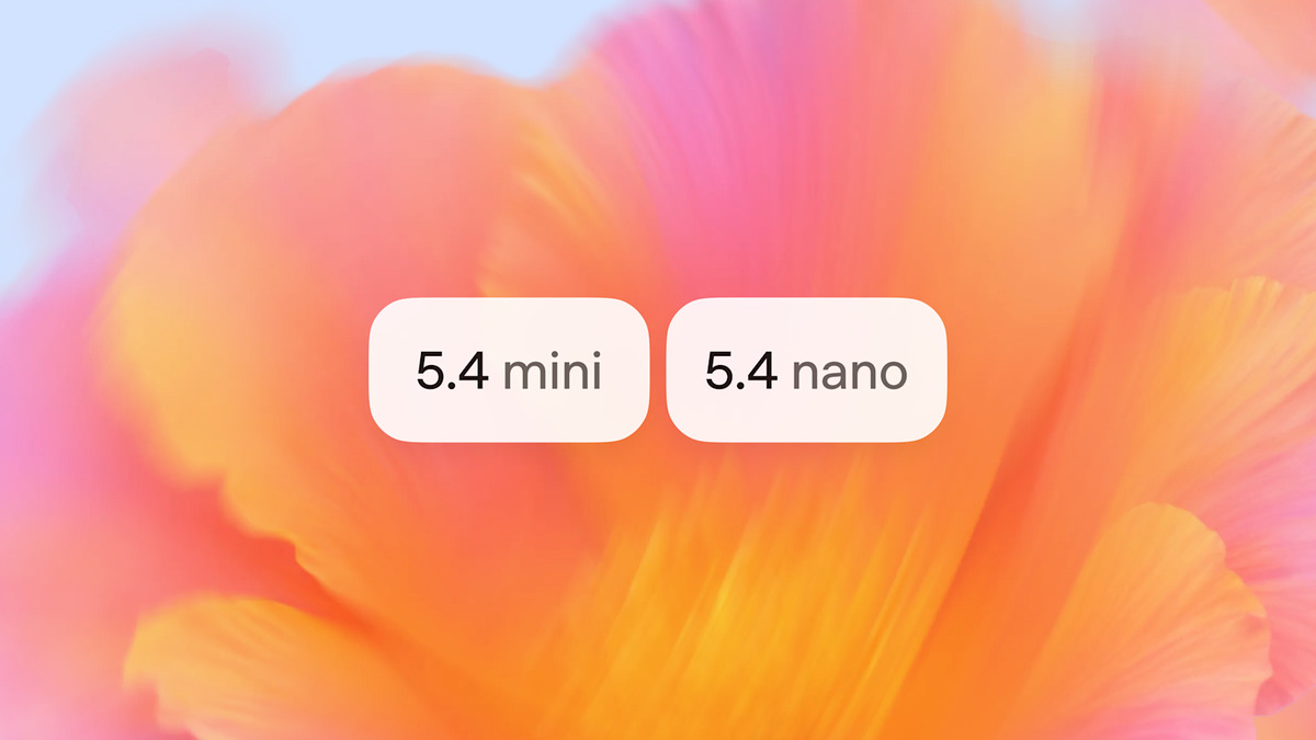 OpenAI GPT-5.4 mini and nano announcement illustration