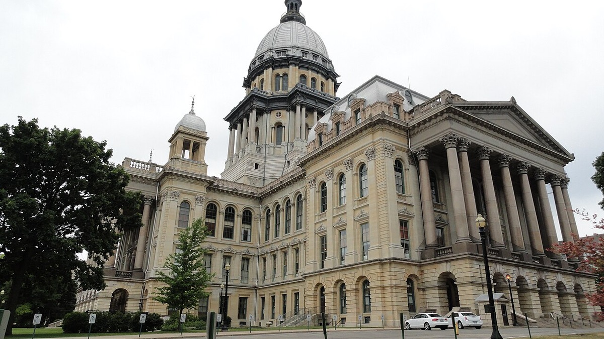 The Illinois State Capitol in Springfield, where SB 3444 is under consideration