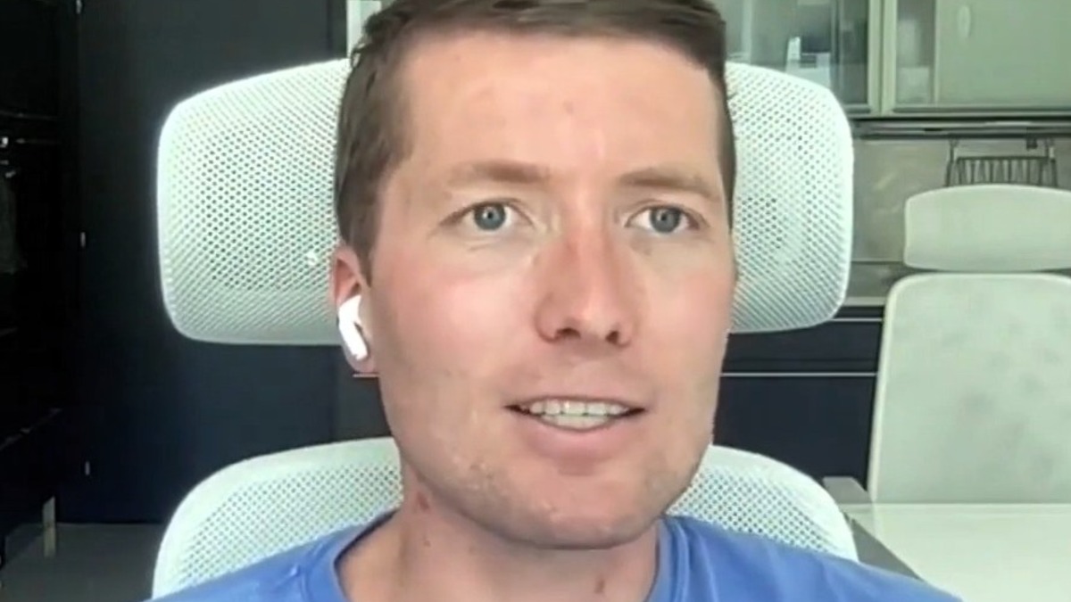 Clément Delangue speaking in a video interview