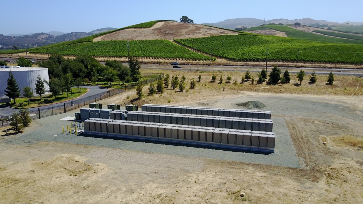 Bloom Energy fuel cell installation supplying onsite power