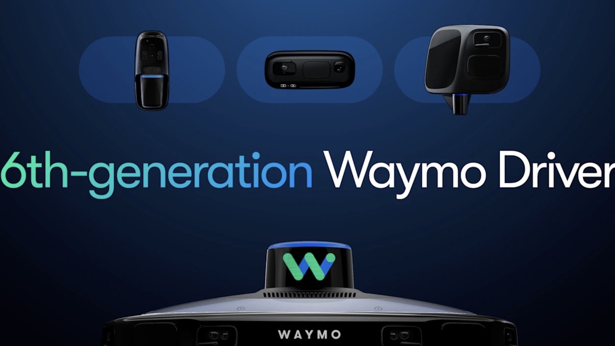 Waymo 6th-generation Driver sensor suite announced in February 2026
