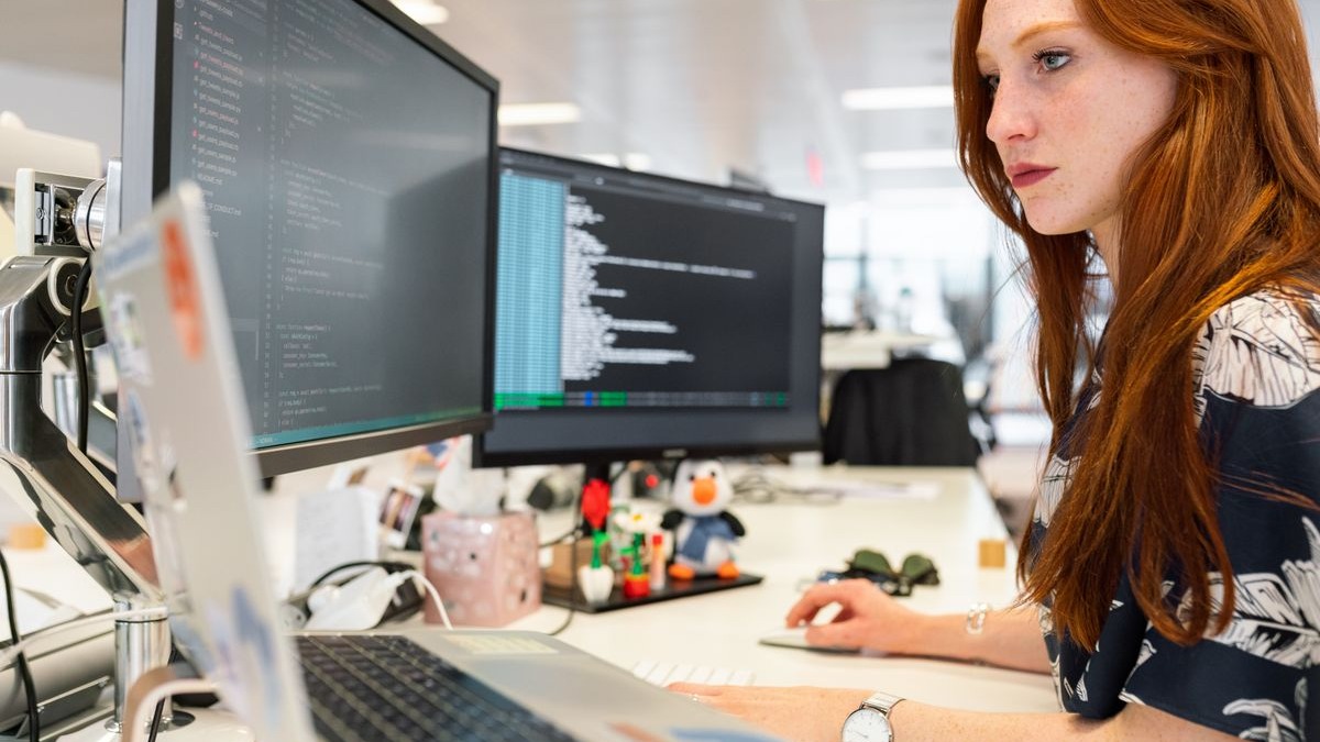 Enterprise software team working on AI systems