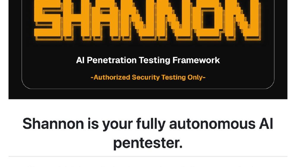 Shannon AI Tool Masters Web App Pentesting With 96% Success