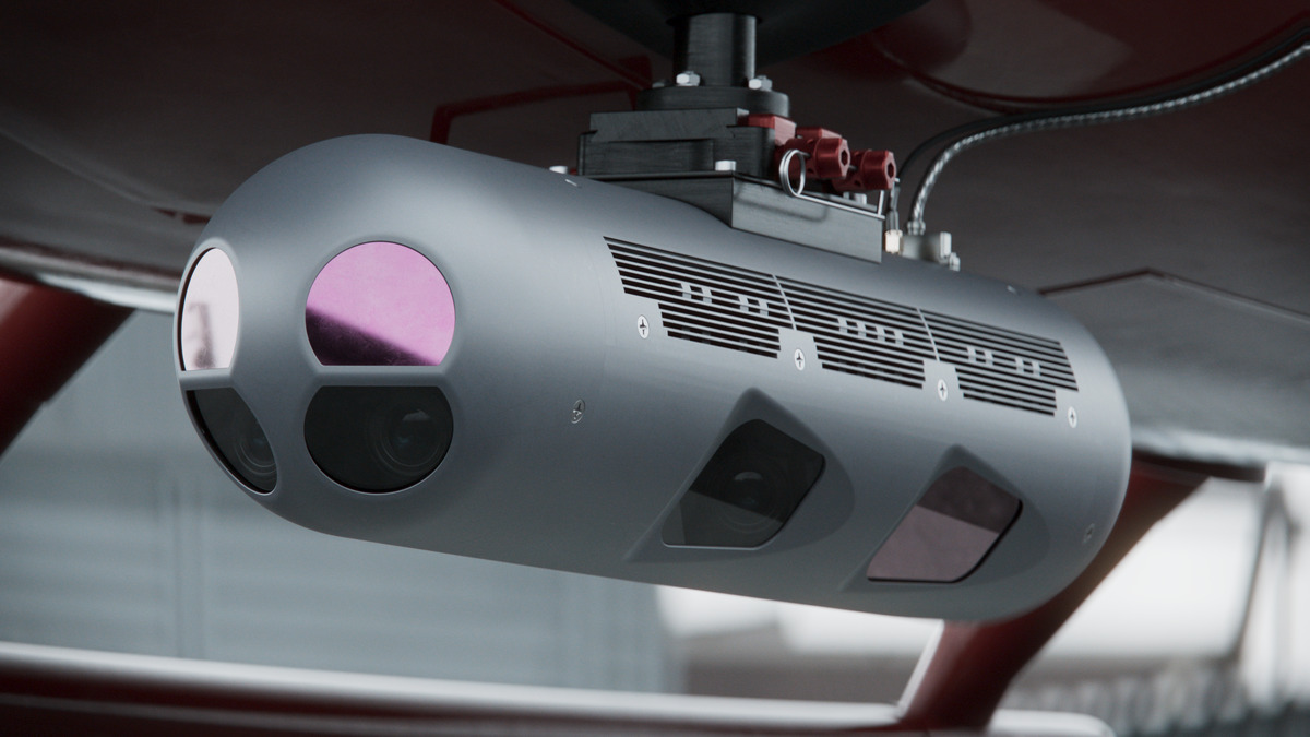 Hivemind autonomous flight demonstration, showing the AI pilot in action during a test sequence