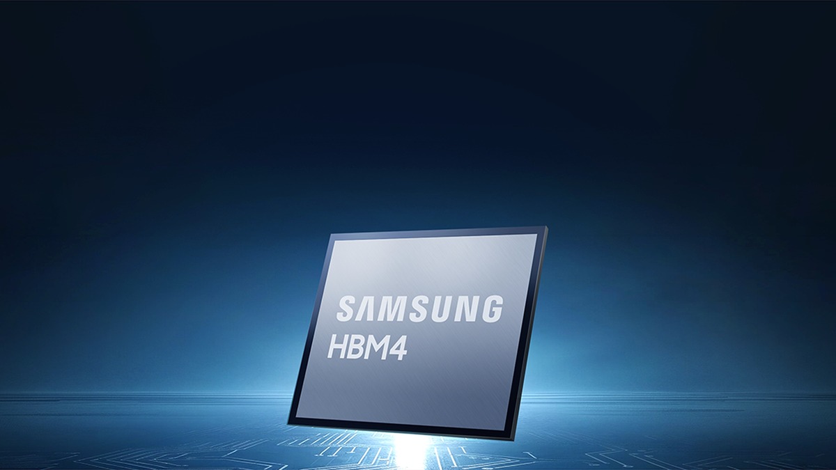 Samsung HBM4 high bandwidth memory chip for AI accelerators