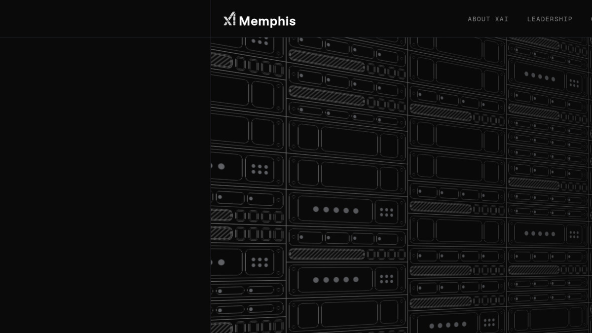 xAI's Memphis Colossus data center campus