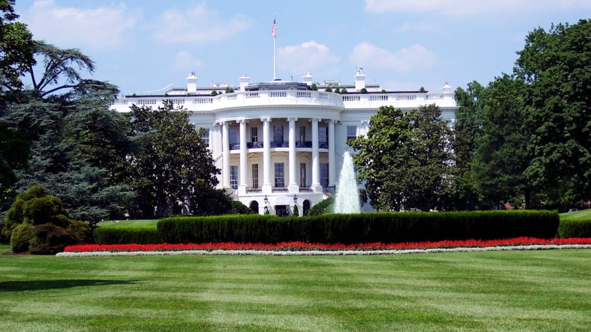 The White House in Washington DC, where the signing ceremony was scheduled