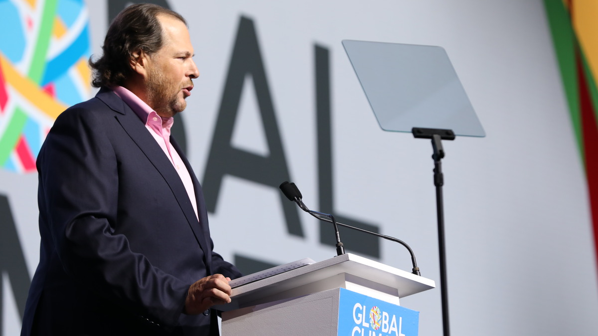 Marc Benioff, Salesforce CEO and co-chair of the AI for Good Global Commission