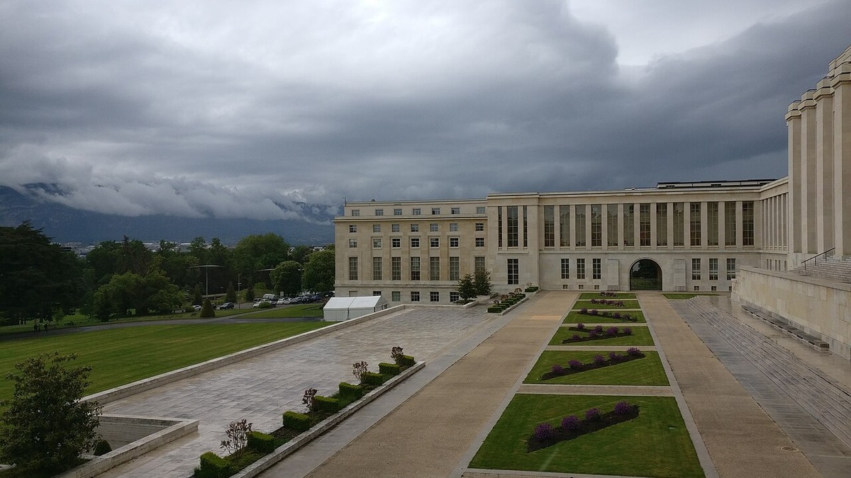 The Palais des Nations in Geneva, venue for the UN Global Dialogue on AI Governance