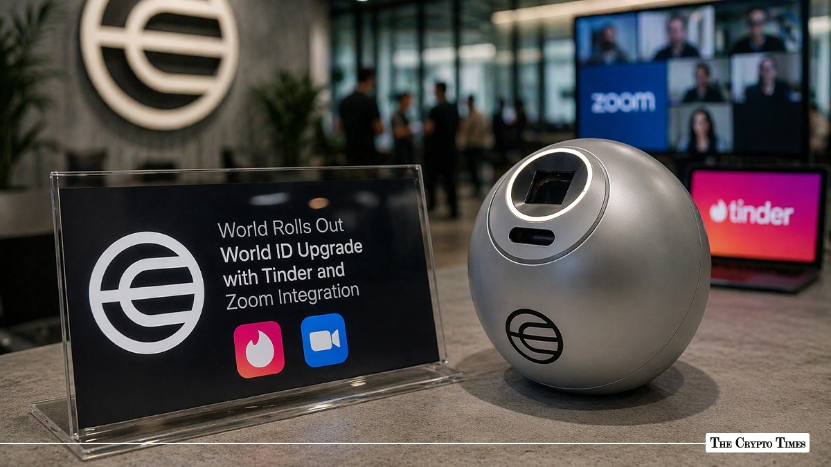 World ID 4.0 integration with Tinder and Zoom shown at the Lift Off event, April 17, 2026