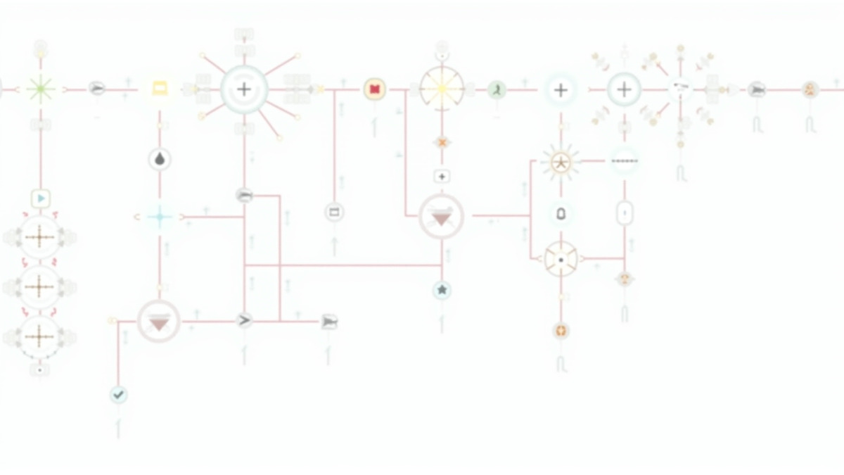 The n8n visual workflow canvas showing connected nodes forming an AI automation pipeline