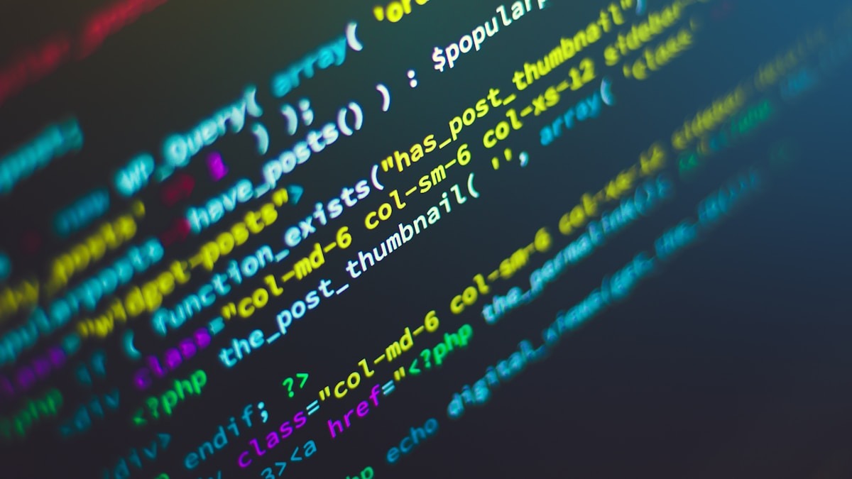A developer working at a screen running API test suites in a terminal environment
