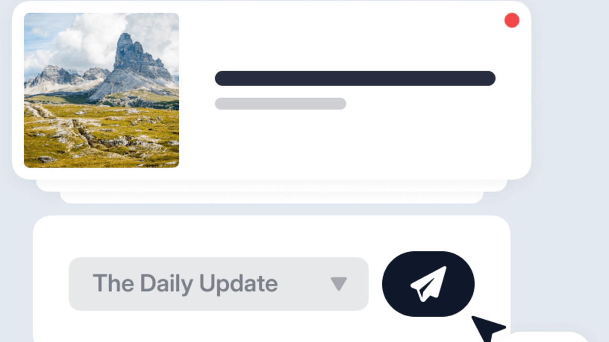 Ghost newsletter publishing interface